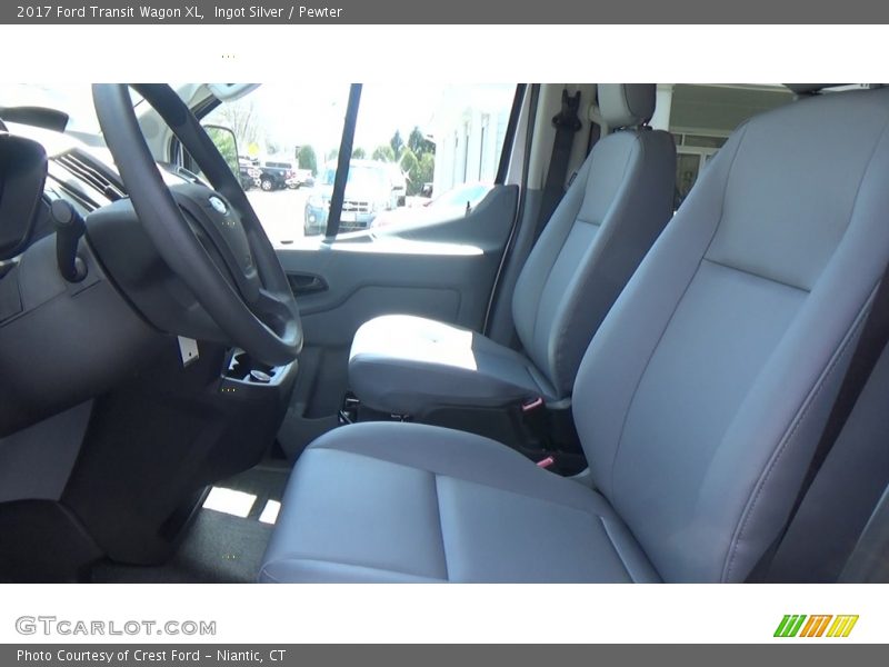 Ingot Silver / Pewter 2017 Ford Transit Wagon XL