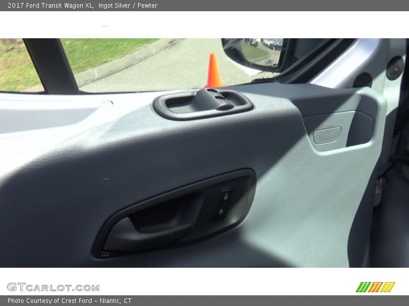 Ingot Silver / Pewter 2017 Ford Transit Wagon XL