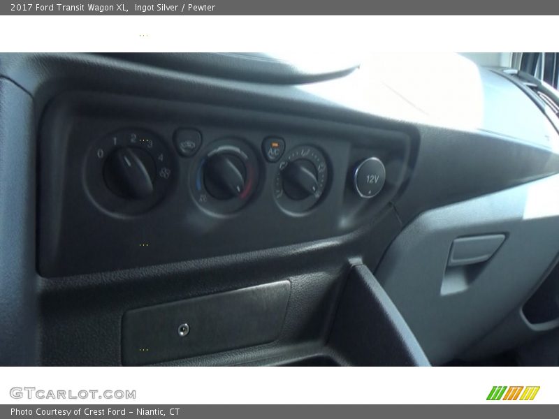 Ingot Silver / Pewter 2017 Ford Transit Wagon XL