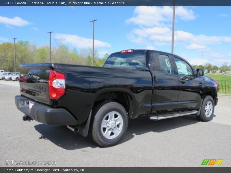 Midnight Black Metallic / Graphite 2017 Toyota Tundra SR Double Cab
