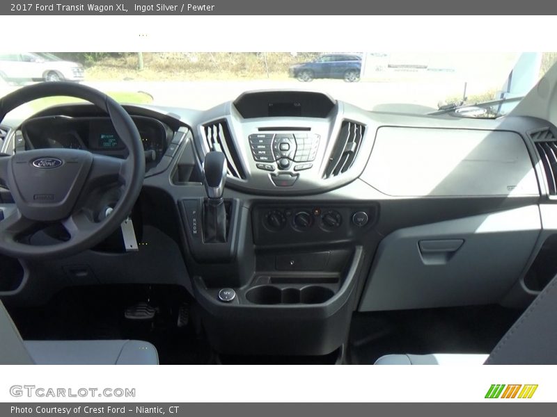 Ingot Silver / Pewter 2017 Ford Transit Wagon XL