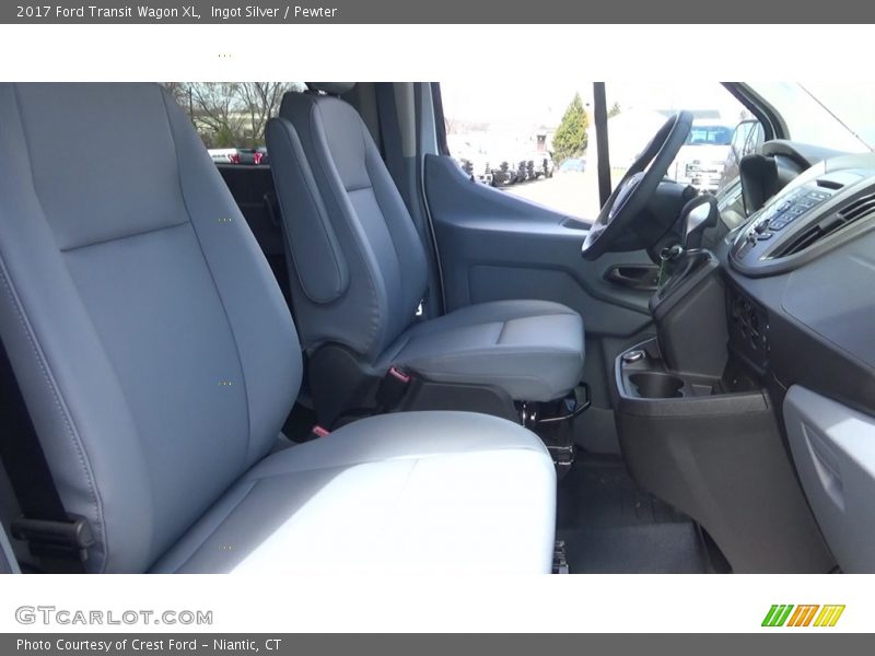 Ingot Silver / Pewter 2017 Ford Transit Wagon XL