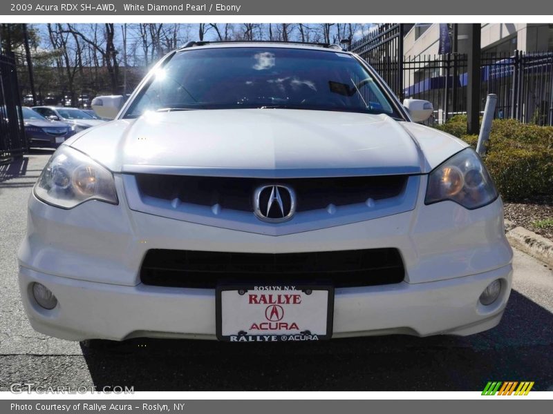 White Diamond Pearl / Ebony 2009 Acura RDX SH-AWD