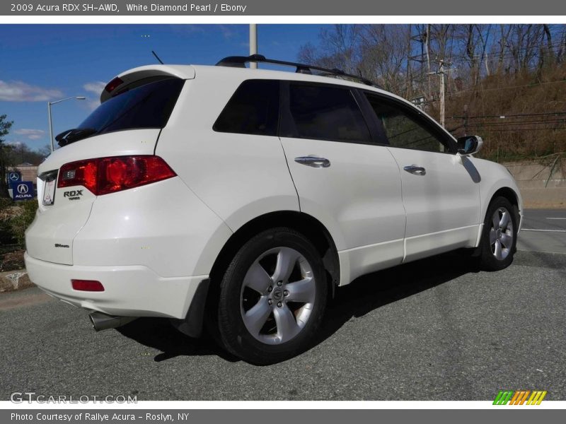 White Diamond Pearl / Ebony 2009 Acura RDX SH-AWD