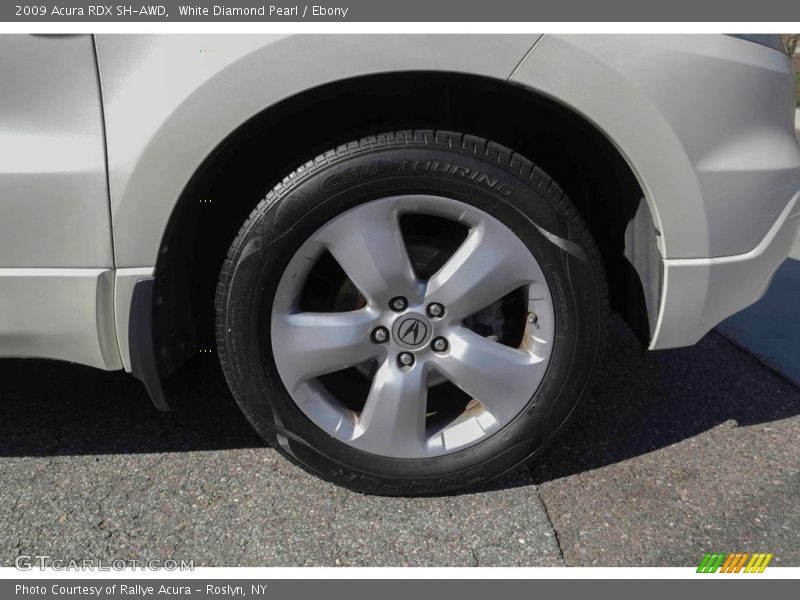 White Diamond Pearl / Ebony 2009 Acura RDX SH-AWD