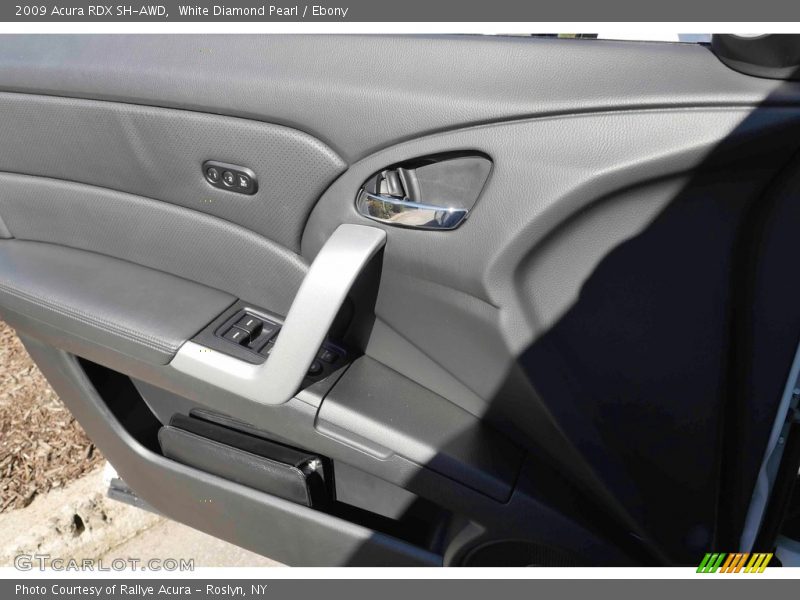 White Diamond Pearl / Ebony 2009 Acura RDX SH-AWD