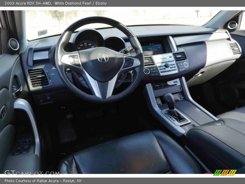 White Diamond Pearl / Ebony 2009 Acura RDX SH-AWD