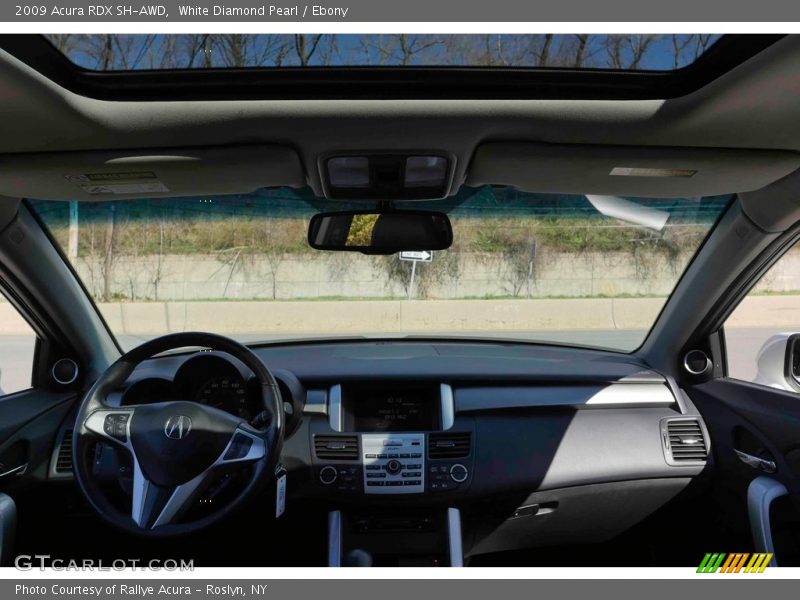 White Diamond Pearl / Ebony 2009 Acura RDX SH-AWD