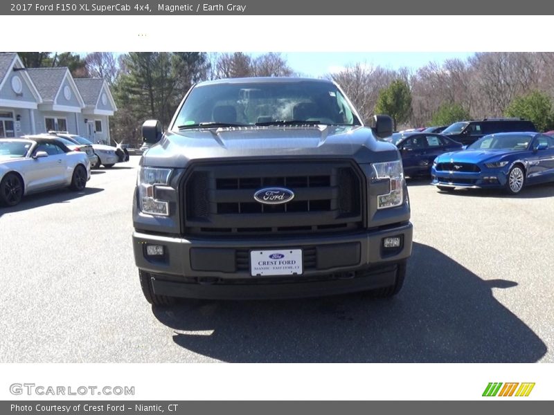 Magnetic / Earth Gray 2017 Ford F150 XL SuperCab 4x4