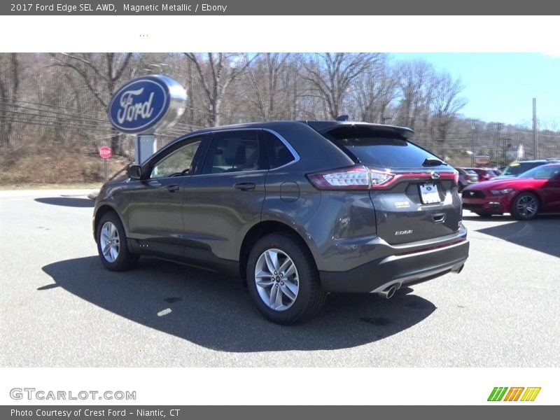 Magnetic Metallic / Ebony 2017 Ford Edge SEL AWD