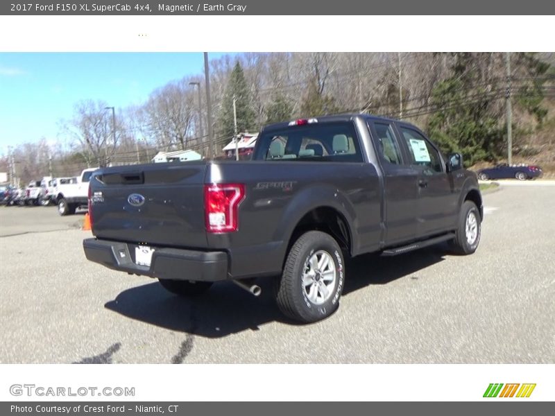 Magnetic / Earth Gray 2017 Ford F150 XL SuperCab 4x4