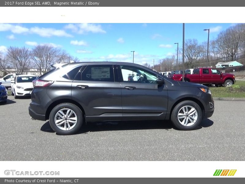 Magnetic Metallic / Ebony 2017 Ford Edge SEL AWD