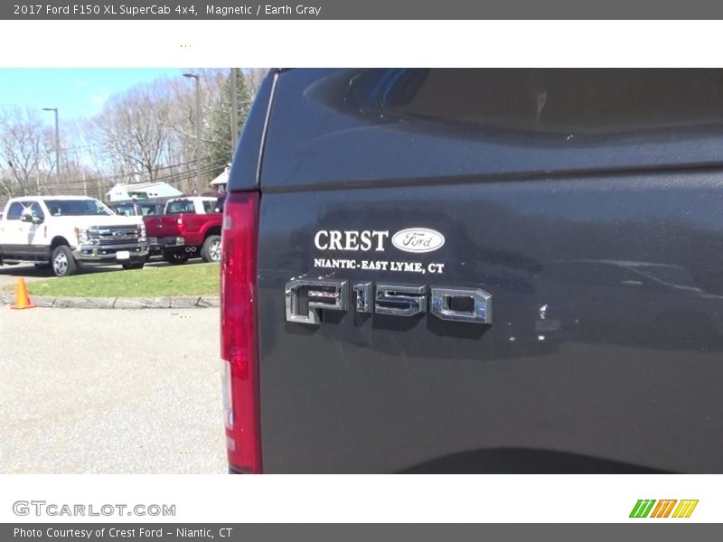 Magnetic / Earth Gray 2017 Ford F150 XL SuperCab 4x4