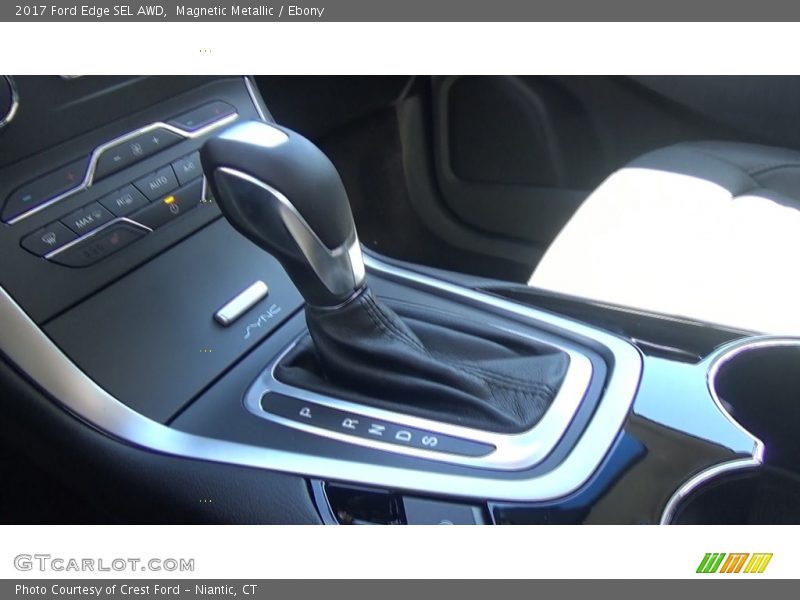 Magnetic Metallic / Ebony 2017 Ford Edge SEL AWD