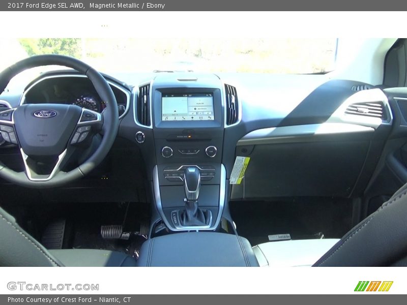 Magnetic Metallic / Ebony 2017 Ford Edge SEL AWD