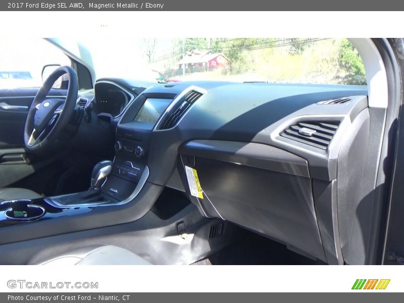 Magnetic Metallic / Ebony 2017 Ford Edge SEL AWD