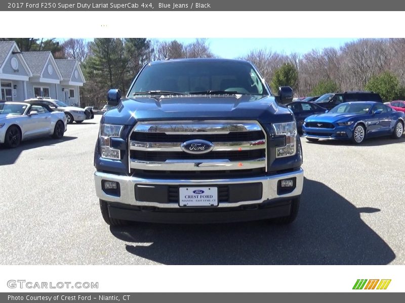Blue Jeans / Black 2017 Ford F250 Super Duty Lariat SuperCab 4x4