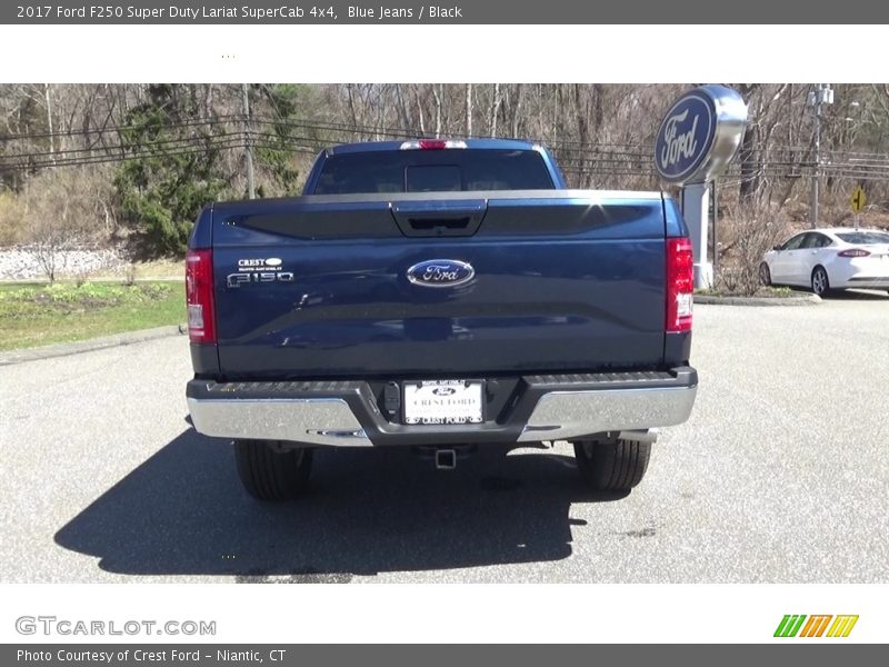 Blue Jeans / Black 2017 Ford F250 Super Duty Lariat SuperCab 4x4