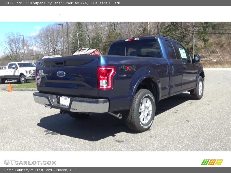 Blue Jeans / Black 2017 Ford F250 Super Duty Lariat SuperCab 4x4