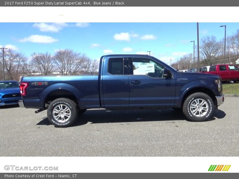 Blue Jeans / Black 2017 Ford F250 Super Duty Lariat SuperCab 4x4