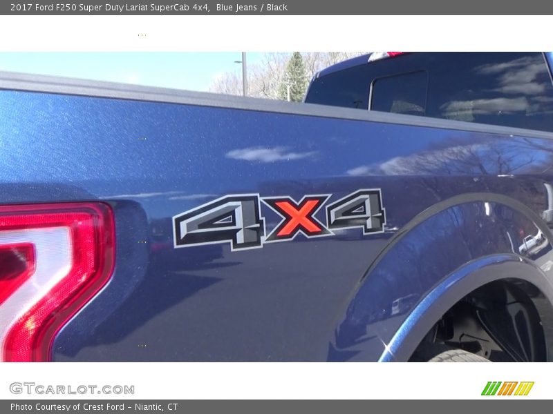 Blue Jeans / Black 2017 Ford F250 Super Duty Lariat SuperCab 4x4