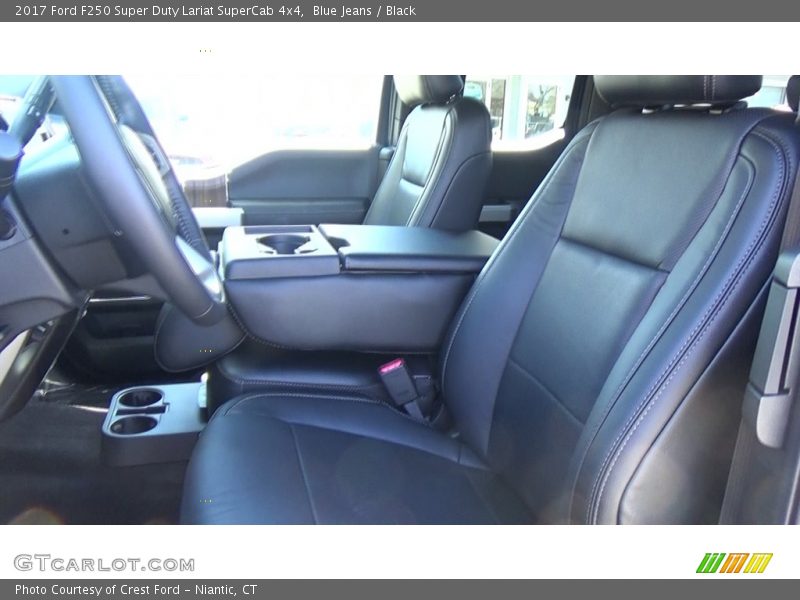 Blue Jeans / Black 2017 Ford F250 Super Duty Lariat SuperCab 4x4