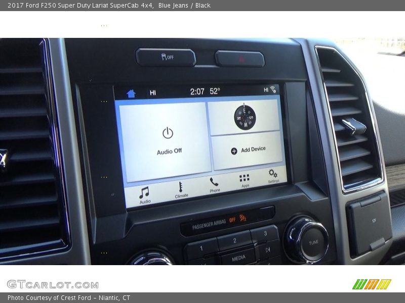 Blue Jeans / Black 2017 Ford F250 Super Duty Lariat SuperCab 4x4