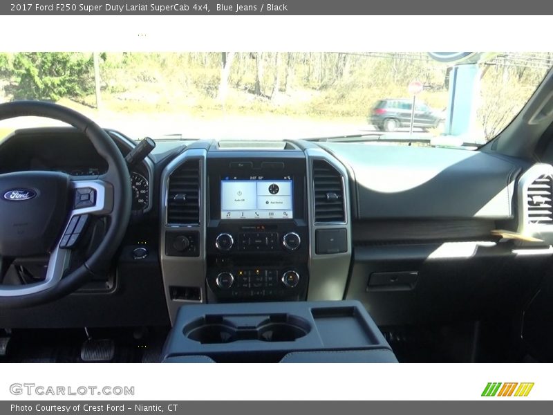 Blue Jeans / Black 2017 Ford F250 Super Duty Lariat SuperCab 4x4
