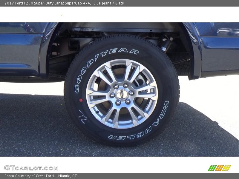 Blue Jeans / Black 2017 Ford F250 Super Duty Lariat SuperCab 4x4