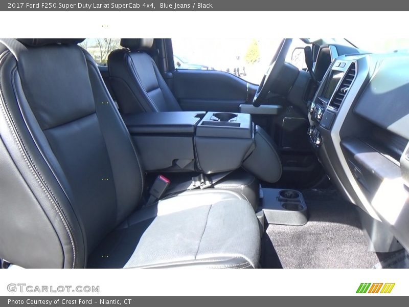 Blue Jeans / Black 2017 Ford F250 Super Duty Lariat SuperCab 4x4