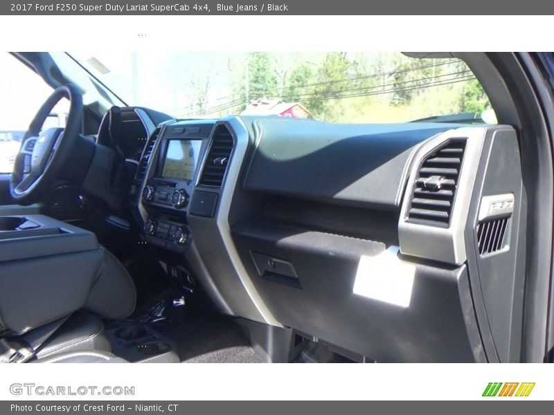 Blue Jeans / Black 2017 Ford F250 Super Duty Lariat SuperCab 4x4