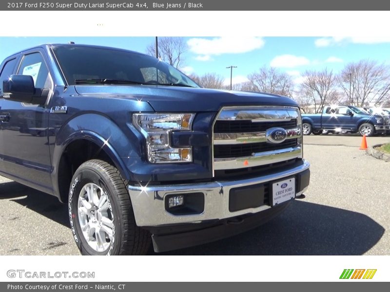 Blue Jeans / Black 2017 Ford F250 Super Duty Lariat SuperCab 4x4