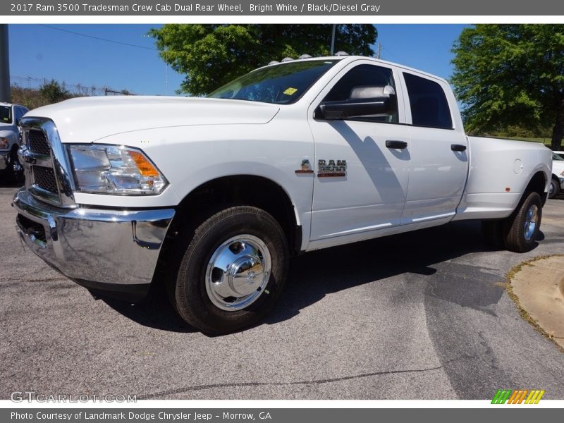 Front 3/4 View of 2017 3500 Tradesman Crew Cab Dual Rear Wheel