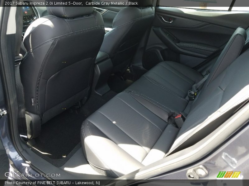 Carbide Gray Metallic / Black 2017 Subaru Impreza 2.0i Limited 5-Door
