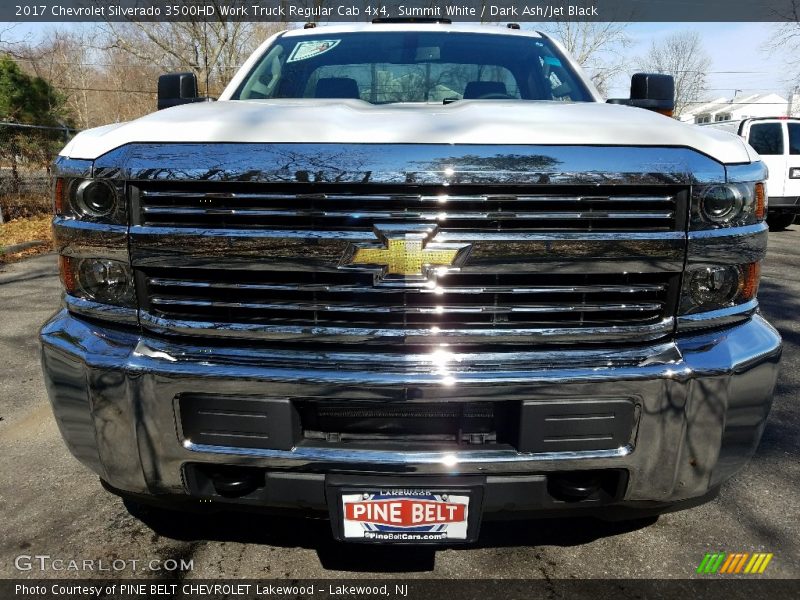 Summit White / Dark Ash/Jet Black 2017 Chevrolet Silverado 3500HD Work Truck Regular Cab 4x4