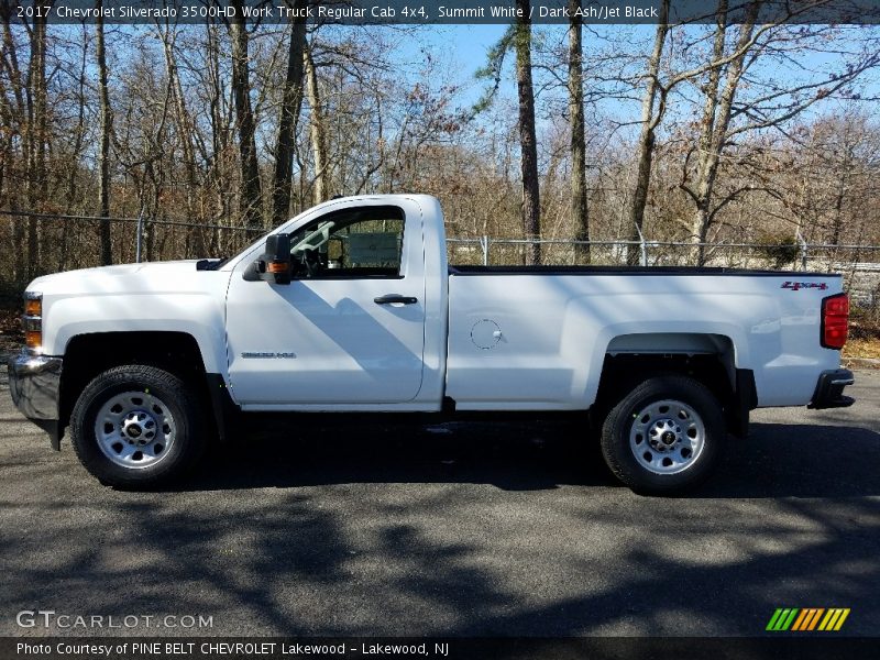 Summit White / Dark Ash/Jet Black 2017 Chevrolet Silverado 3500HD Work Truck Regular Cab 4x4