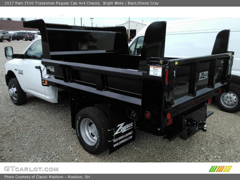 Bright White / Black/Diesel Gray 2017 Ram 3500 Tradesman Regular Cab 4x4 Chassis