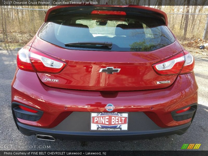 Cajun Red Tintcoat / Jet Black 2017 Chevrolet Cruze Premier