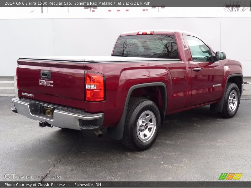 Sonoma Red Metallic / Jet Black/Dark Ash 2014 GMC Sierra 1500 Regular Cab