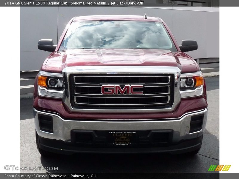 Sonoma Red Metallic / Jet Black/Dark Ash 2014 GMC Sierra 1500 Regular Cab