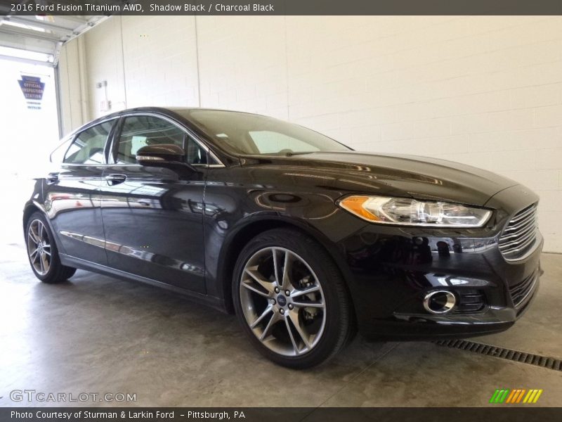 Shadow Black / Charcoal Black 2016 Ford Fusion Titanium AWD