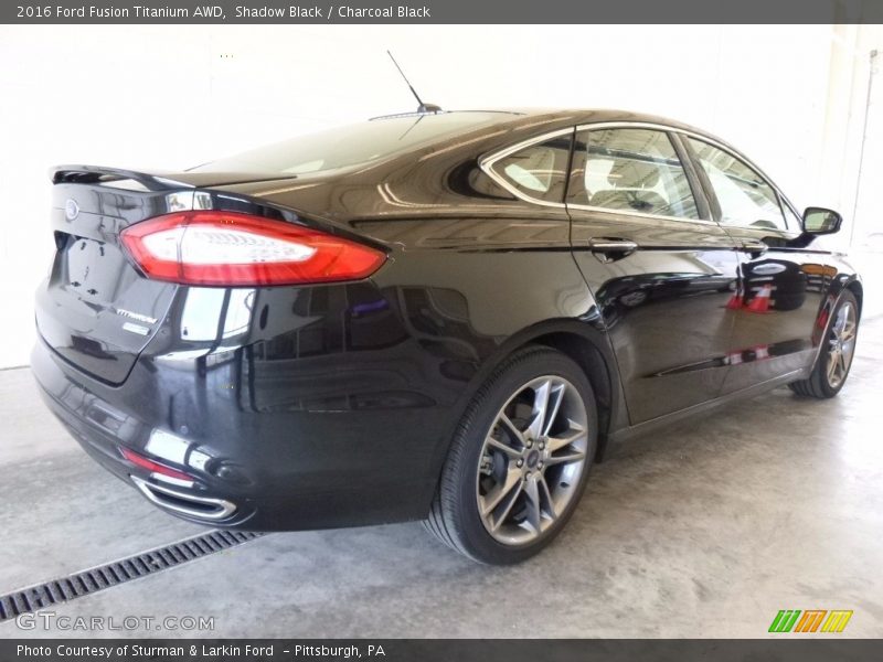 Shadow Black / Charcoal Black 2016 Ford Fusion Titanium AWD