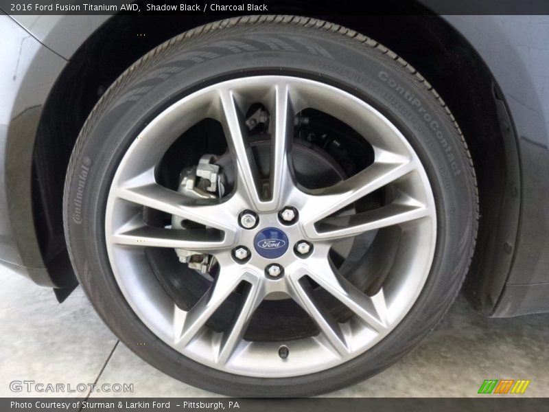 Shadow Black / Charcoal Black 2016 Ford Fusion Titanium AWD