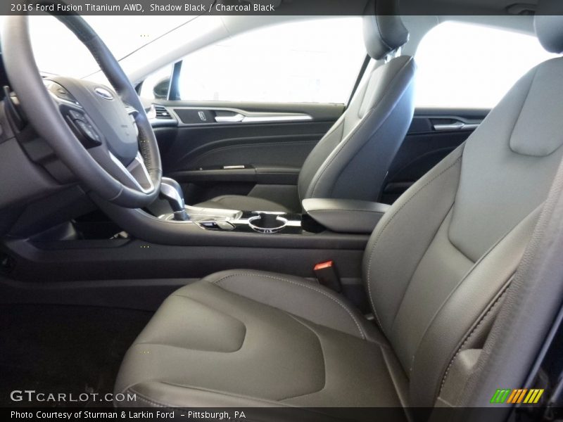 Shadow Black / Charcoal Black 2016 Ford Fusion Titanium AWD