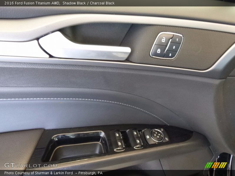 Shadow Black / Charcoal Black 2016 Ford Fusion Titanium AWD