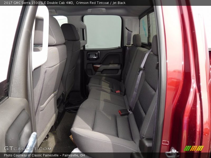 Crimson Red Tintcoat / Jet Black 2017 GMC Sierra 1500 SLE Double Cab 4WD