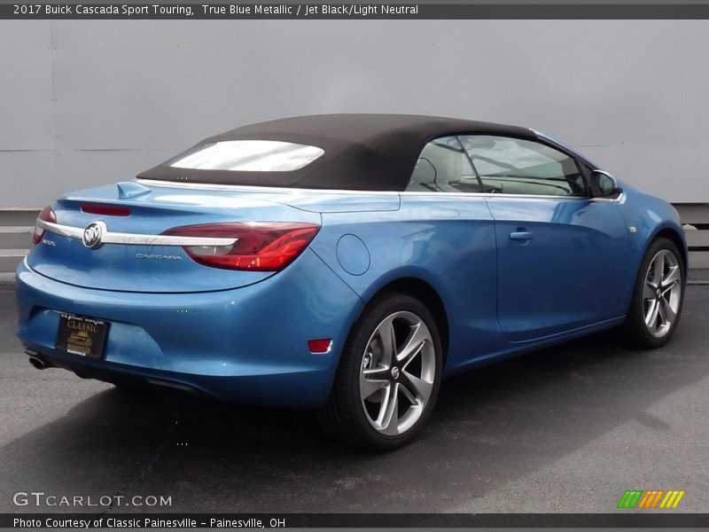 True Blue Metallic / Jet Black/Light Neutral 2017 Buick Cascada Sport Touring