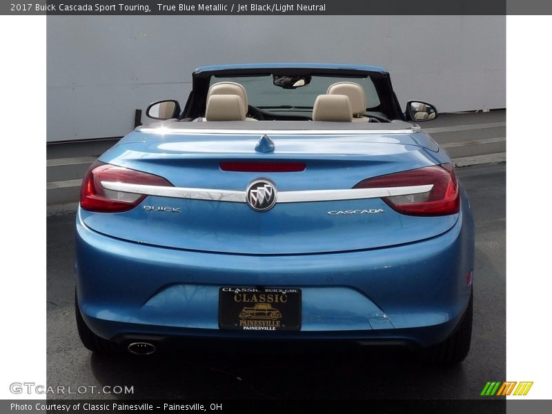 True Blue Metallic / Jet Black/Light Neutral 2017 Buick Cascada Sport Touring