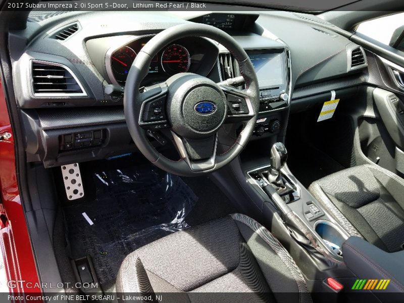 Front Seat of 2017 Impreza 2.0i Sport 5-Door