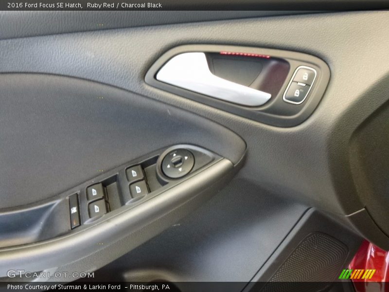 Ruby Red / Charcoal Black 2016 Ford Focus SE Hatch